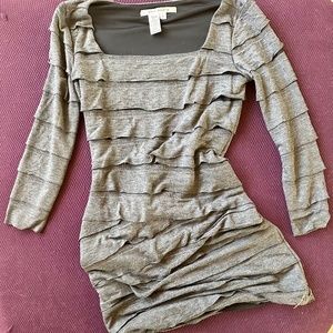 Women's Max Studio Gray Dress, Size L